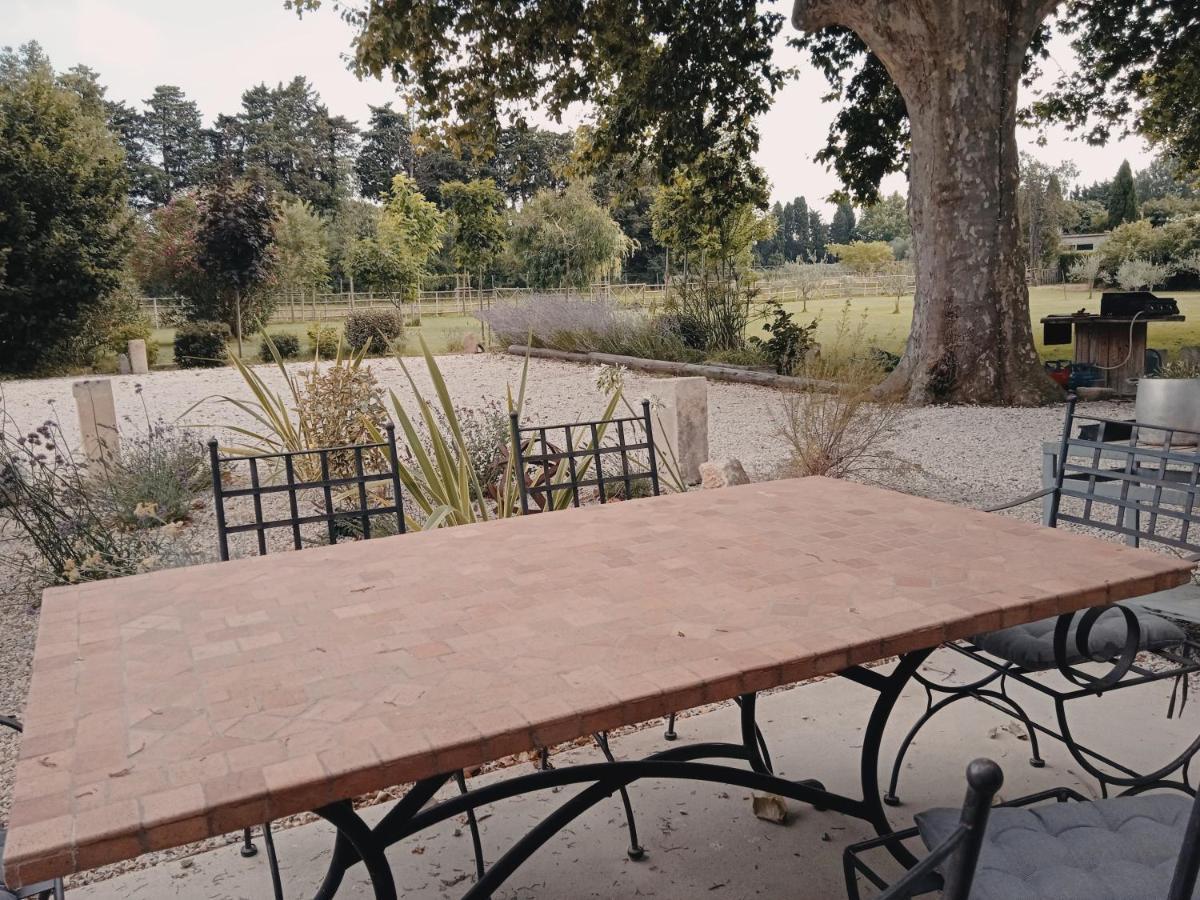 Gite Du Mas De La Finiere ,Avec Spa Interieur Châteaurenard Dış mekan fotoğraf